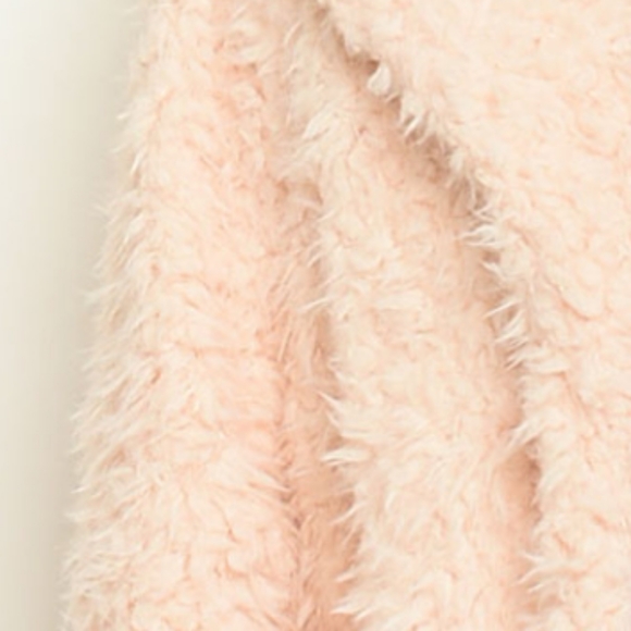 Blush faux fur soft cozy coat - Picture 6 of 8
